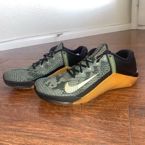 Nike Metcon 6 'Black Gum Green' CK9388-032 - Men’s size 9